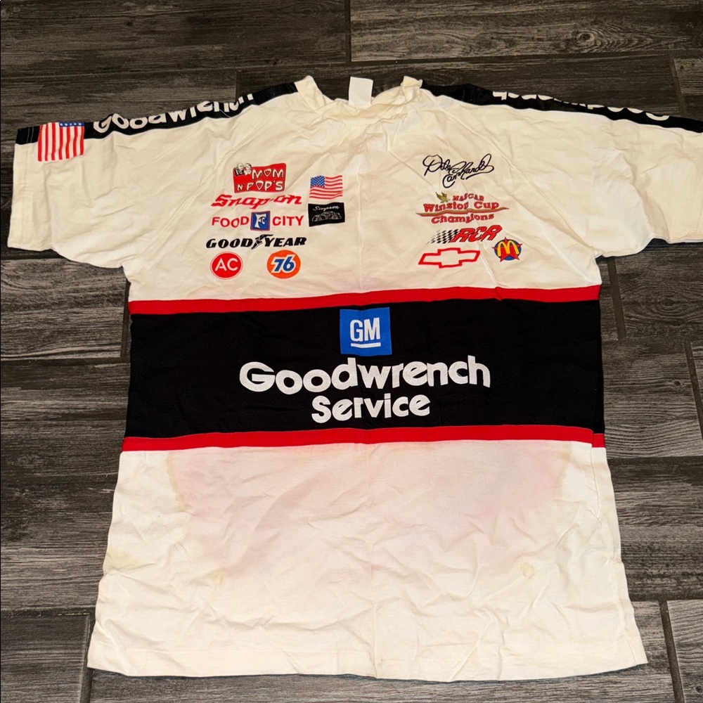 Dale Earhart vintage 1990s men’s nascar Xl AOP shirt